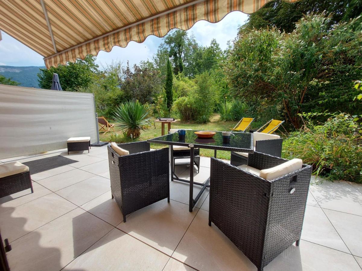 Centre St Jorioz : Charmant Et Spacieux Studio Avec Terrasse Et Jardin Privatif Saint-Jorioz Eksteriør billede