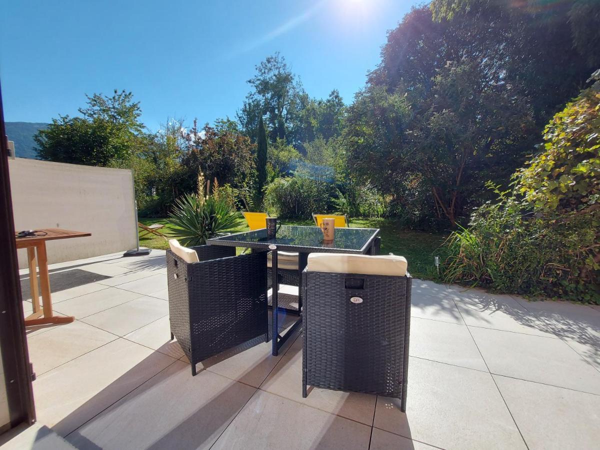 Centre St Jorioz : Charmant Et Spacieux Studio Avec Terrasse Et Jardin Privatif Saint-Jorioz Eksteriør billede